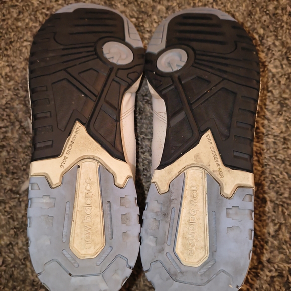 New Balance 550 White and Blue Sneakers Size 10 Men's - Picture 6 of 6